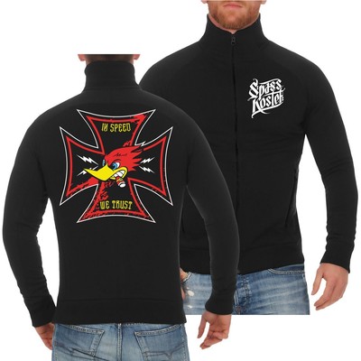 Herren Jacke Sweatjacke Racing Team In Speed we trust streetfighter Tuning luck