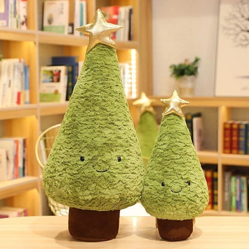 Simulación Árbol de Navidad Peluches Lindo Perenne Peluche Cojín Muñeca. - Imagen 6 de 20
