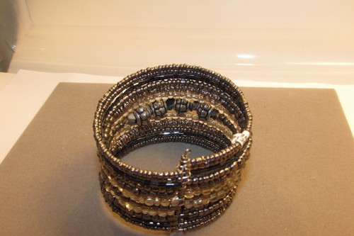 Glasperlen Armband Armreif Manschette Spule - Bild 23 von 23
