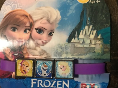 Disney Frozen (2) DUE BRACCIALI CHARM - 6 ciondoli intercambiabili - nuovi con scatola - Foto 2 di 4