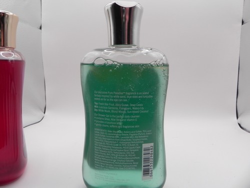 Bath & Body Works Paris Nights, Pure Paradise Duschgel 10 Oz. größtenteils VOLL! - Bild 3 von 3