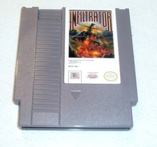 INFILTRATOR ORIGINAL NINTENDO NES GAME CARTRIDGE ONLY 1985 Made in Japan