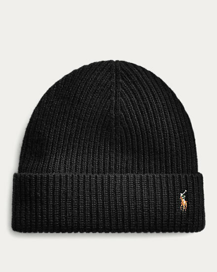 Polo RalphLauren｜BEANIES (PC1268-433) Polo Ralph Lauren Men`s Signature Merino Cuffed Beanie