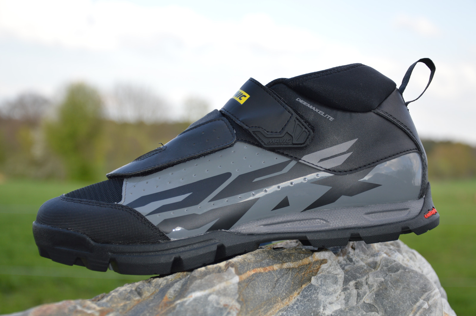 MAVIC DEEMAX ELITE knöchelhohe MTB Trail Fahrradschuhe black-grey 2018 19 MAVIC DEEMAX ELITE knöchelhohe MTB Trail Fahrradschuhe black-grey 2018 19