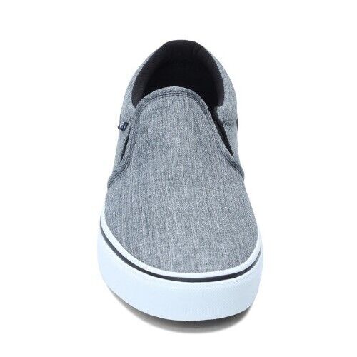 New Vans Men's Asher Slip On Low Top Sneakers Gray - Size 7.5 M - Picture 4 of 7