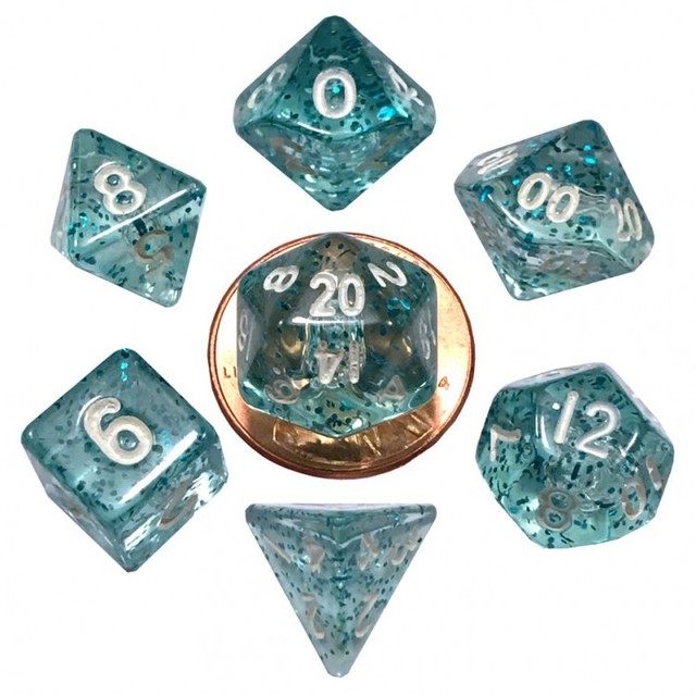 Polyhedral RPG Sets Blau Und Türkis 7-Set Mini : 10mm: Himmlisch Ltbuwh Polyhedral RPG Sets Blau Und Türkis 7-Set Mini : 10mm: Himmlisch Ltbuwh