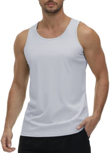 Camiseta para hombre sin mangas muscular gimnasio culturismo atlético entrenamiento informal T - Imagen 12 de 138