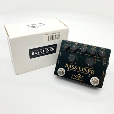 ベース HAO BASS LINER BASS 5-BAND EQ PREAMP Hao Bass Liner 5 Band Eq Preamp | Reverb Canada
