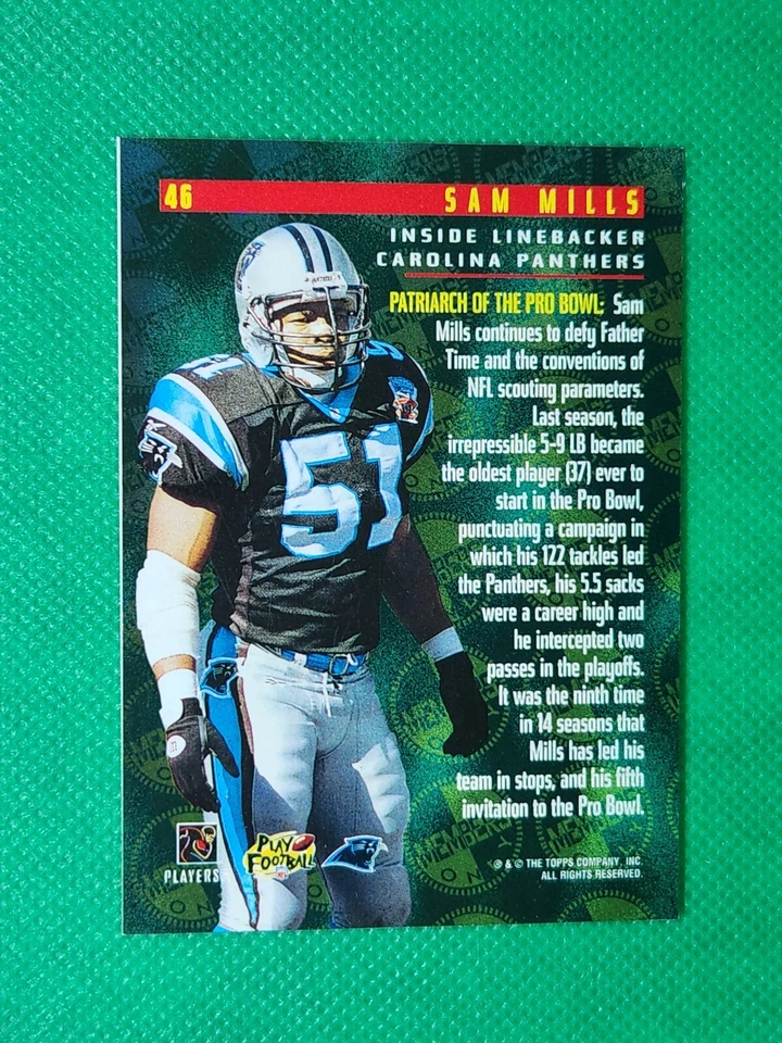 1997 Stadium Members Only #10 WRONG BACK Jerry Rice RARE  San Francisco 49ers - Image 3 of 4