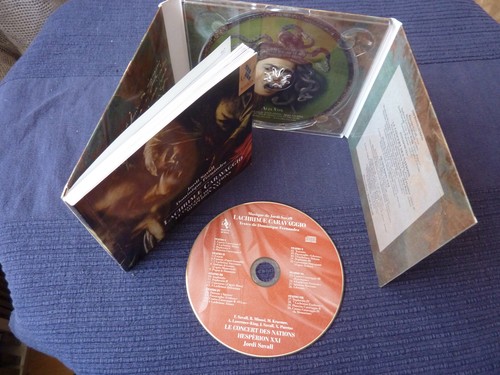 CD Jordi Savall Dominique Fernandez La Chrimae Caravaggio Concert Hesperion XXI - Picture 2 of 8