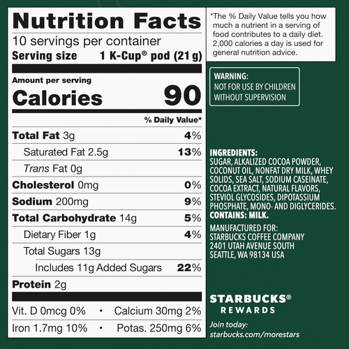Coffee K-Cup Pods, Naturally Flavored Hot Cocoa for Keurig Coffee Makers, 6 Boxe - Picture 6 of 8
