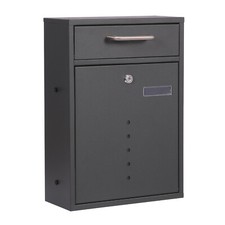 XPOtool Bo&#238;te aux lettres V51 Boite murale Anthracite Postbox Verrouillable