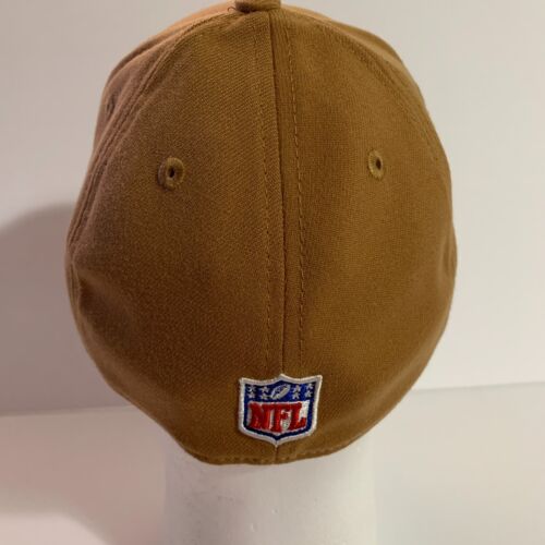 New Era 39Thirty Sombrero NFL Buffalo Bills Calce Elastizado Gorra Teniente Bronce Mediano/Grande - Imagen 5 de 8