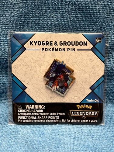 Kyogre & Groudon Pokemon Collector Pin Pokemon Legendary NEW!