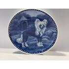 Chinese Crested Dog 7297 Plate Levken Design Made in Denmark