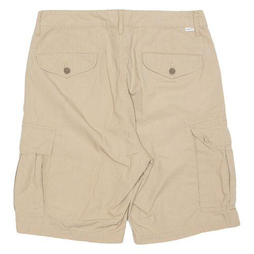 LEVI'S Mens Chino Shorts Beige M W32 - Picture 3 of 6