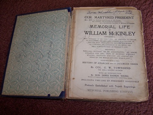 Memorial Life Of William McKinley Our Martyred President Col Townsend Roosevelt - Foto 2 di 2