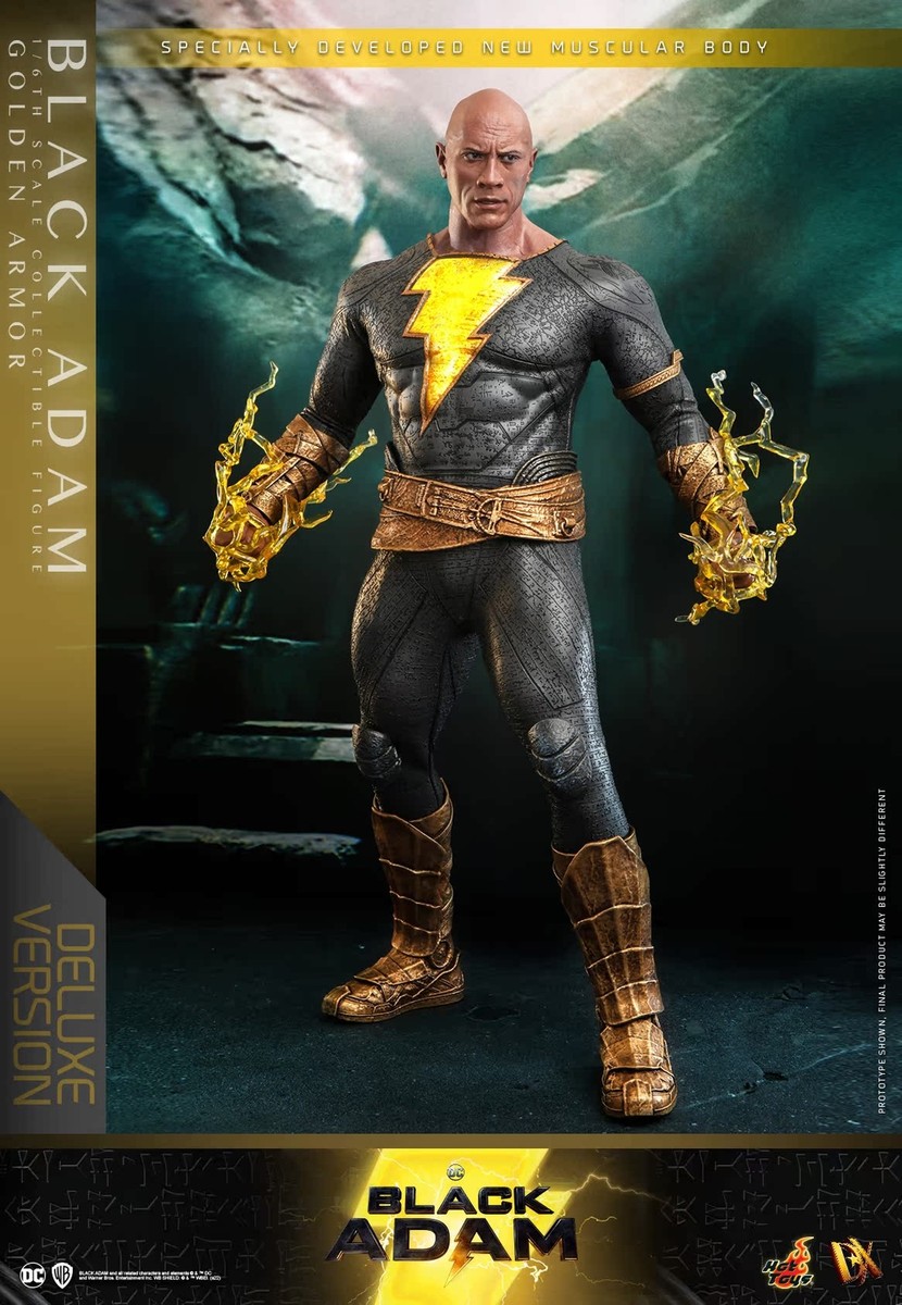 1/6 HOT TOYS HT DX31 Black Adam Golden Battle Armor Edition 1/6 HOT TOYS HT DX31 Black Adam Golden Battle Armor Edition