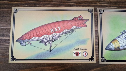 Póster de Barcos del Mundo + 3 Postales SKIES OF FIRE MITHOPOEIA  - Imagen 9 de 10