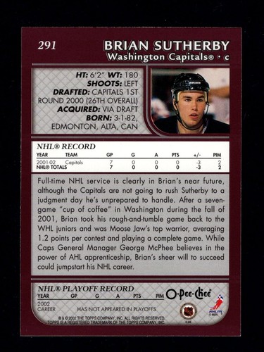 2002-03 O-Pee-Chee OPC Factory Set Base Hockey Cards Gold Foil 201-330 You Pick - Picture 175 of 239