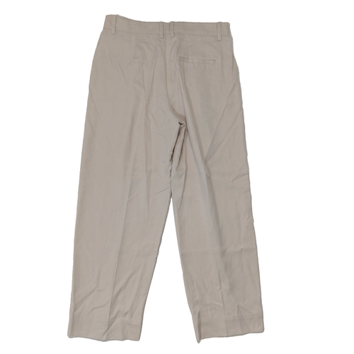 The Reset R Label Slouchy Trousers Size S Ankle Pants Khaki Tencel Relaxed Stone - Bild 8 von 8
