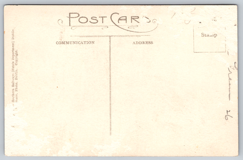 Postcard RPPC The Terrace G.S. Hotel Parknasilla Ireland - Picture 2 of 2