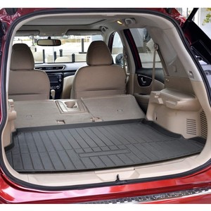 Black Cargo Liner Rear Cargo Tray Trunk Floor Mat For Nissan Rogue