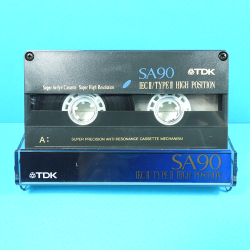 🍒 1x TDK SA 90 * IEC II Tipo 2 * Cinta Cassette Casete кассета * 1994 - Imagen 2 de 3