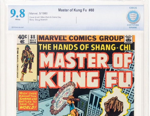 Master of Kung Fu #91 NEWSSTAND NM/MT 9.8 CBCS (Marvel, 1980) White pages 🔥cgc - Picture 2 of 6