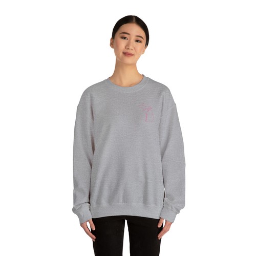 MICHIGAN STATE PINK EMBLEM Unisex Heavy Blend™ Crewneck Sweatshirt, GIFT FOR HER - Picture 32 of 63