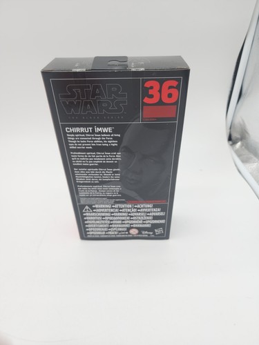 Hasbro Star Wars Chirrut Imwe Action Figure Black Series 6in 36 - Picture 4 of 5