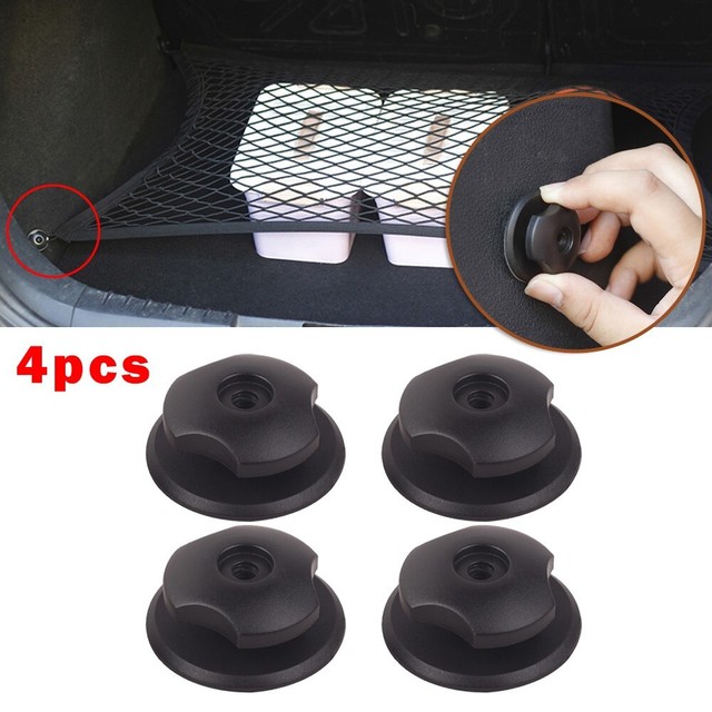 4 Stück Auto Haken Halter Ersatz Gepäck Haken Kofferraum Schwarz Support 4 Stück Auto Haken Halter Ersatz Gepäck Haken Kofferraum Schwarz Support