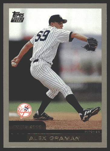 Alex Graman #T73 2000 Topps Traded & Rookies New York YankeesRC Rookie