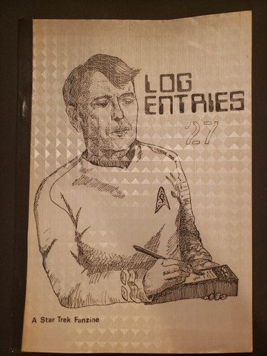 Star Trek, Log Entries # 27, Fanzine, Oct. 1979. Zine - Picture 1 of 7