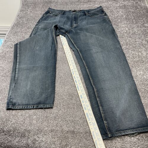 Vtg Y2K Brooklyn Express Baggy Jeans 42 X 34 Skater Wide Leg - Picture 3 of 12