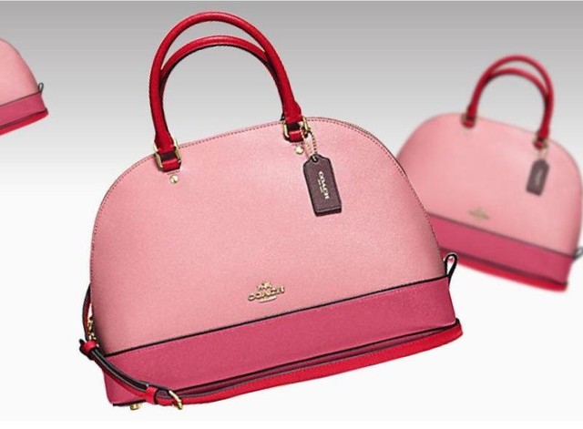 coach sierra satchel red