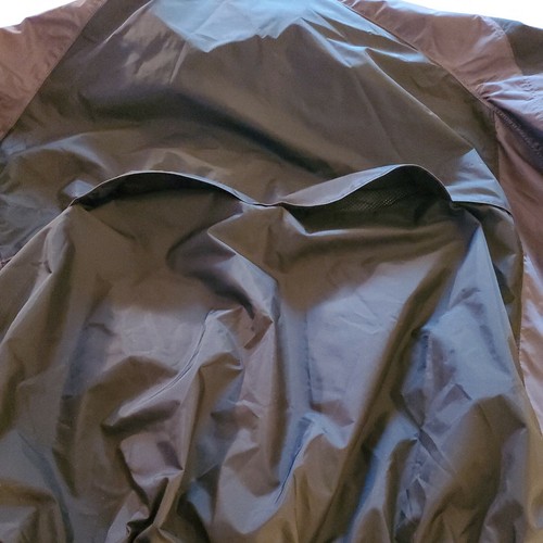 NEW Columbia XL Hooded RAIN JACKET XCO Black/Gray Packable Full Zip Kelly Flat - Picture 12 of 12