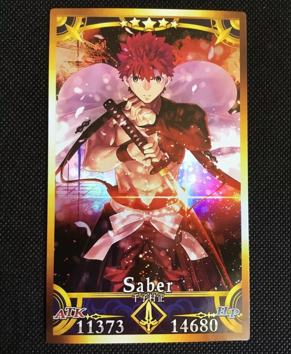 Senji Muramasa Fate/ Grand Order FGO Character Fan Card