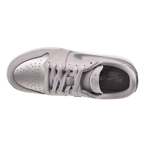 Jordan 1 Low OG (GS) Big Kinderschuhe Neutral Grey-Metallic Silver CZ0858-002 - Bild 5 von 6