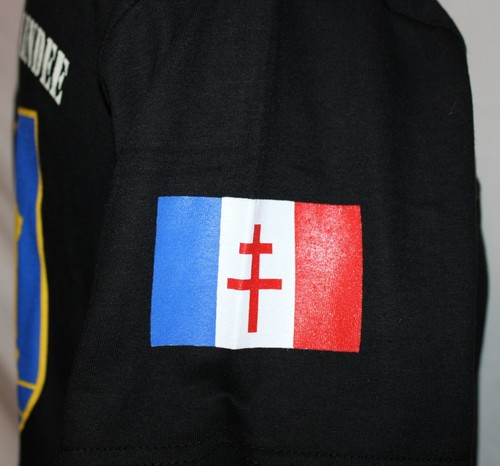 T-shirt de la 2ème Division Blindée, général Leclerc,2e DB, France Libre - Picture 3 of 3