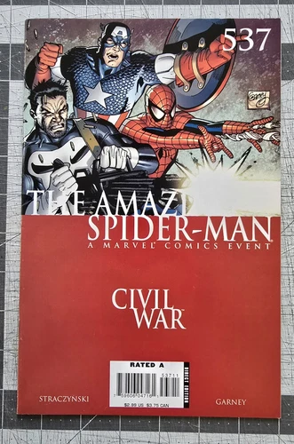 Amazing Spider-Man #537 (Marvel, 2007) Civil War VF/NM