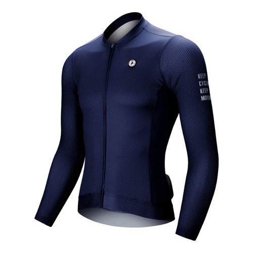 Men's Cycling Jersey Long Sleeve UV Resistant Moisture-wicking Road Bike Sports - Picture 26 of 29
