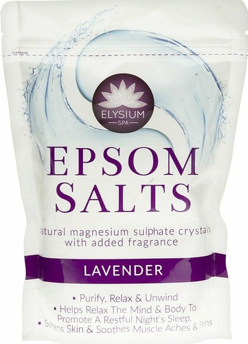 Epsom Bath Salts Spa Soak Natural Magnesium Muscle Aches Pains Vanilla Sugar - Picture 8 of 14