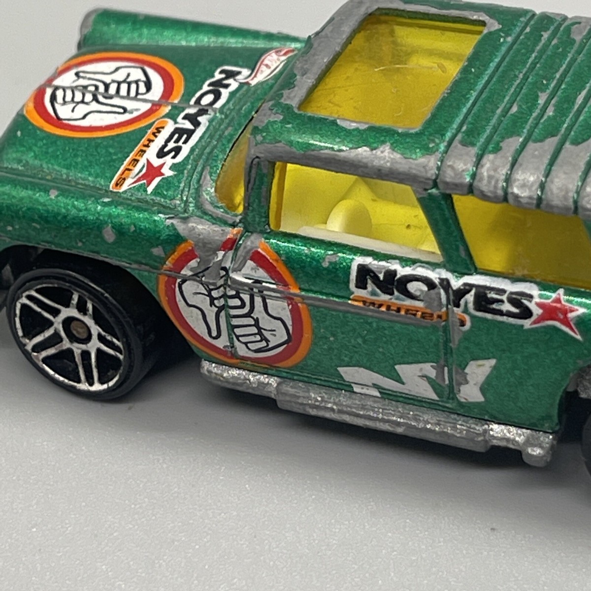 Vintage Mattel Hot Wheels 1969 Chevy Nomad Noyes Green | eBay