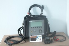 TEMPO TELSCOUT TS100 TS-100 TDR CABLE FAULT TESTER  WITH BAG AND CONNECTORS