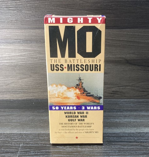Mighty Mo Battleship USS Missouri (VHS BOX SET) *New* and Shrink-wrapped - Picture 4 of 5