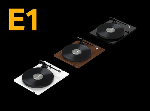 Pro-Ject Turntable E1 White Matte - Picture 2 of 2