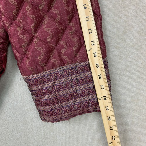 Chaqueta de Colección Victorias Secret para Mujer L Roja Acolchada Chaqueta Amortiguada Cachemira Relajación - Imagen 10 de 12