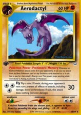 Aerodactyl - 15/64 - Rare - 1st Edition x1 - Lightly Played - Neo Revelation 1st