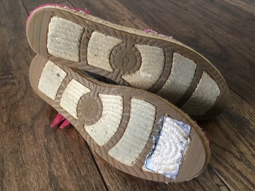 Ugg Women's Libbi Serape Espadrilles Flats Size 7 - Picture 7 of 8